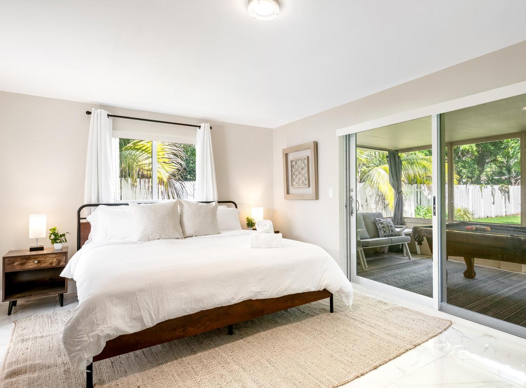 Modern Bungalow Near Wilton Drive I Pool Table Fort Lauderdale Exterior foto