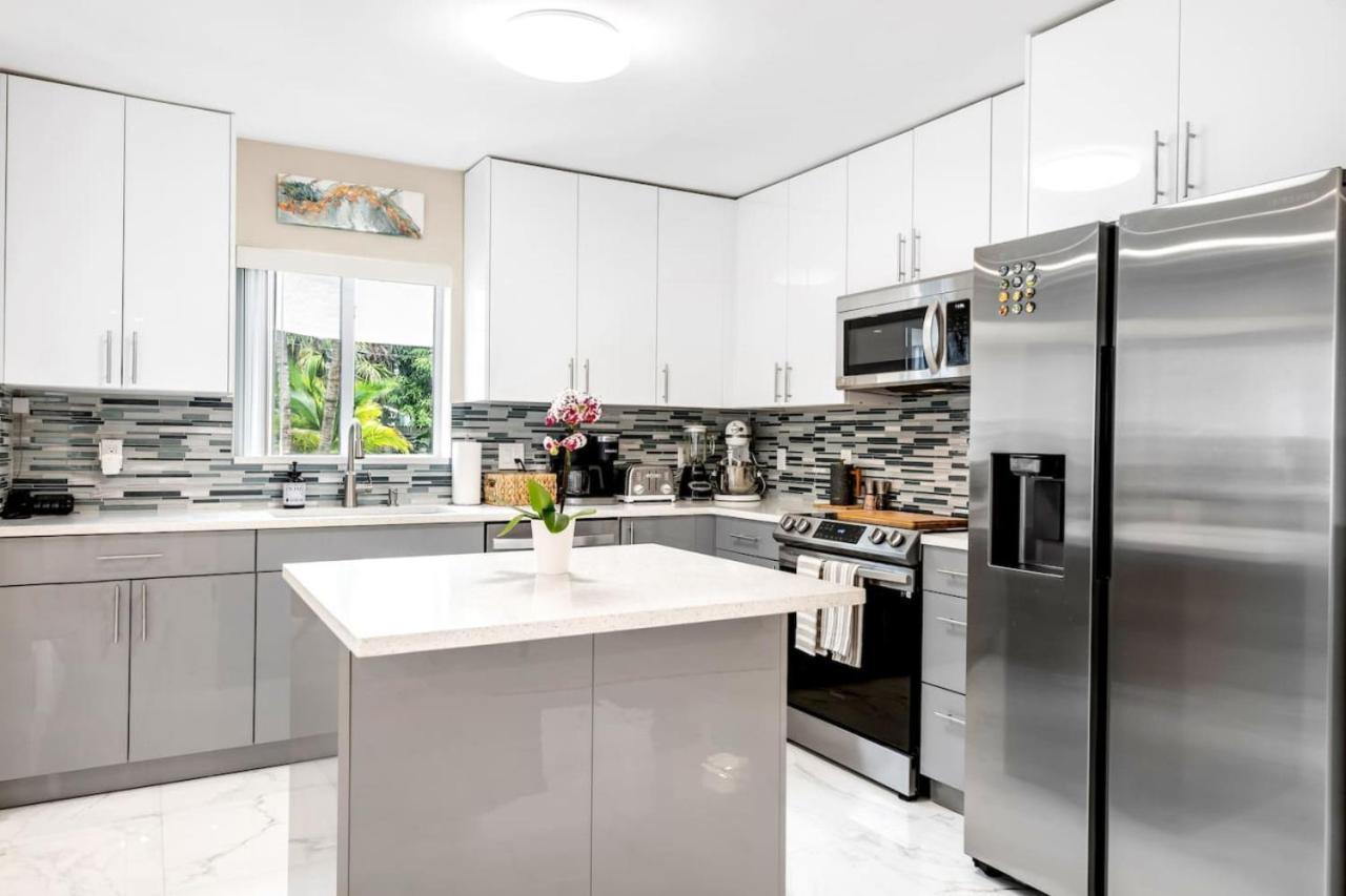 Modern Bungalow Near Wilton Drive I Pool Table Fort Lauderdale Exterior foto