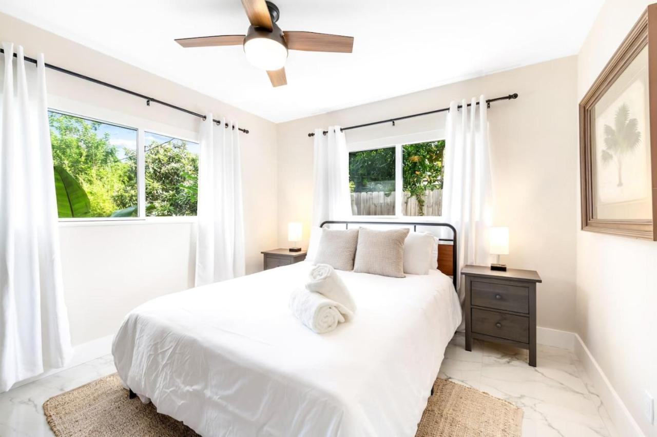 Modern Bungalow Near Wilton Drive I Pool Table Fort Lauderdale Exterior foto