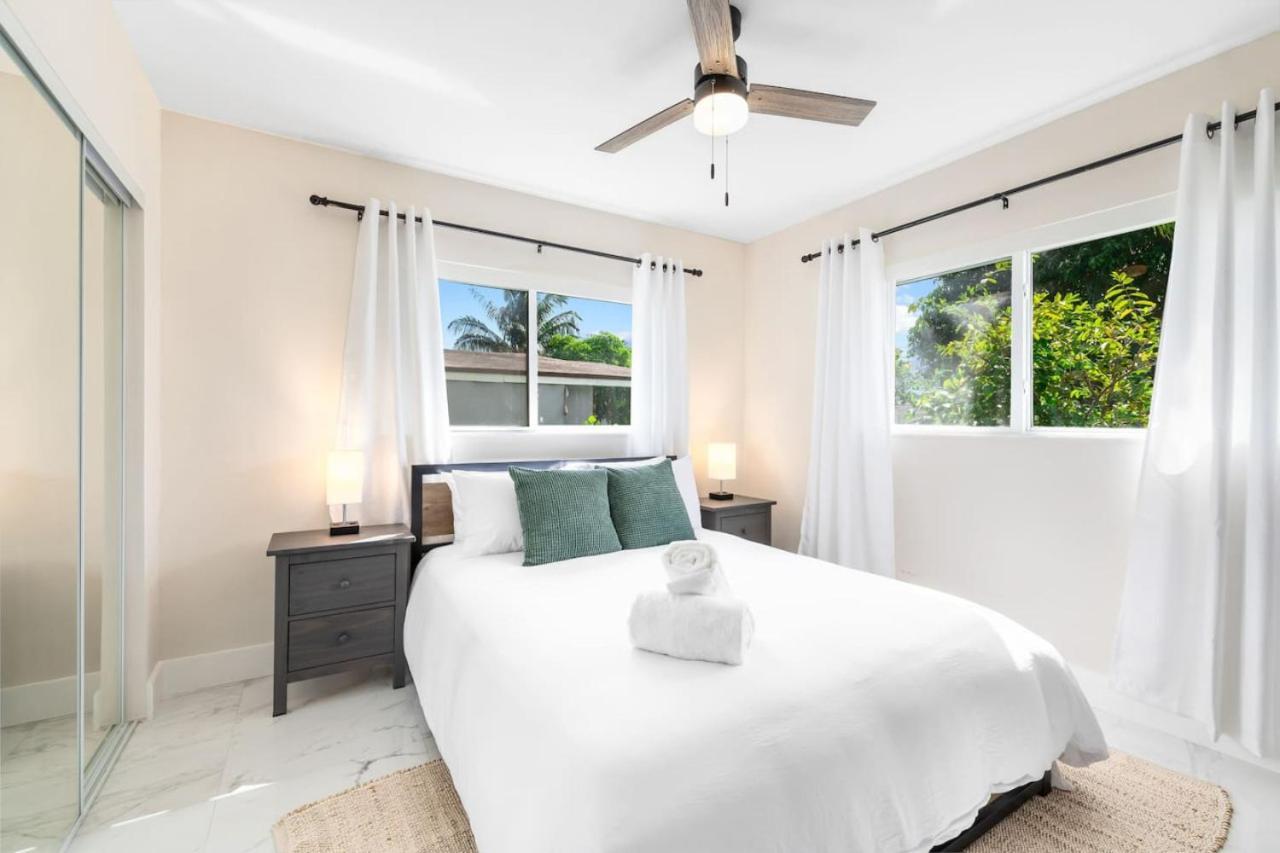 Modern Bungalow Near Wilton Drive I Pool Table Fort Lauderdale Exterior foto